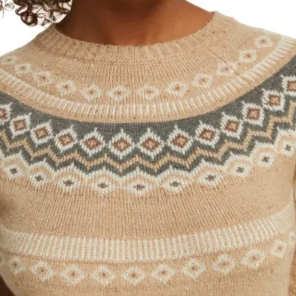 NWT Weatherproof Vintage Fairisle Sweater Size XL - Picture 4 of 10